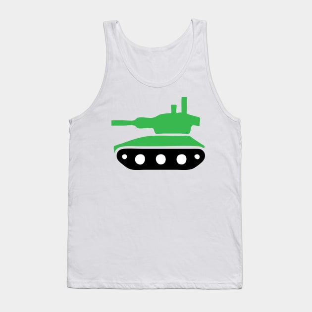 Military Tank Icon Tank Top by AustralianMate